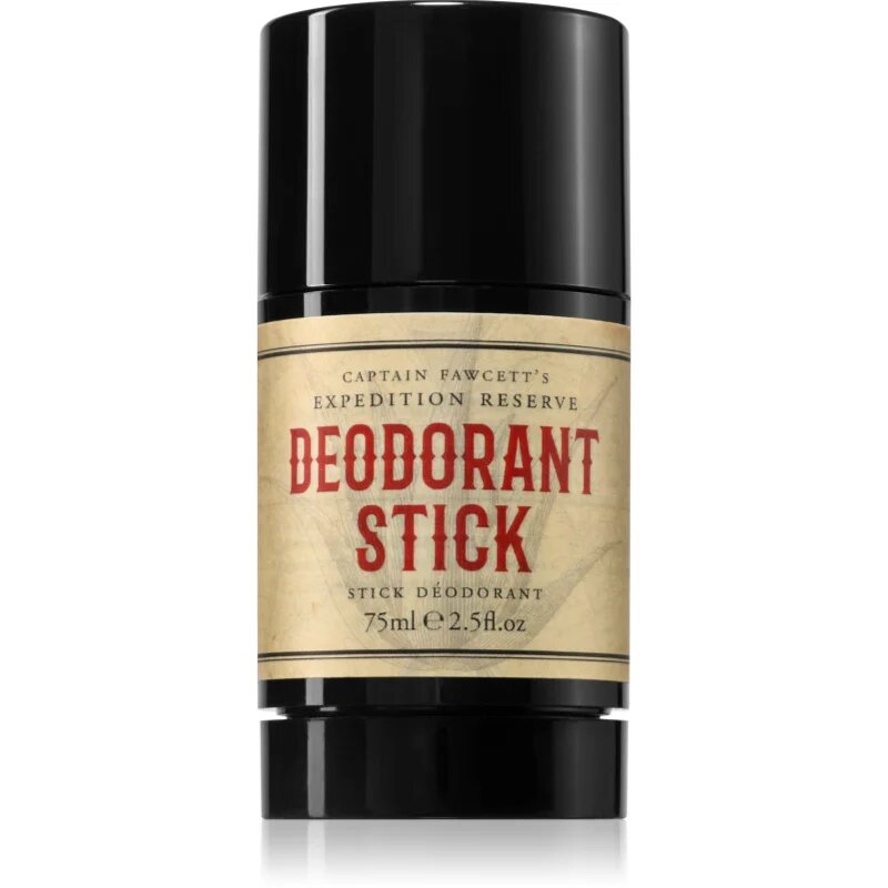 Captain Fawcett Expedition Reserve Deodorant Stick trdi deodorant za moške 75 ml