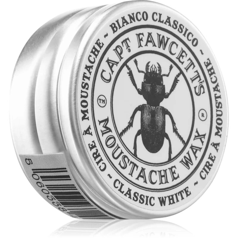 Captain Fawcett Moustache Wax Bianco Classico vosek za brke 15 ml