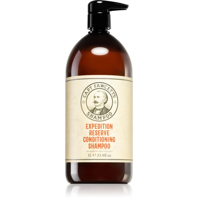 Captain Fawcett Shampoo Expedition Reserve vlažilni in zaščitni šampon za moške 1000 ml