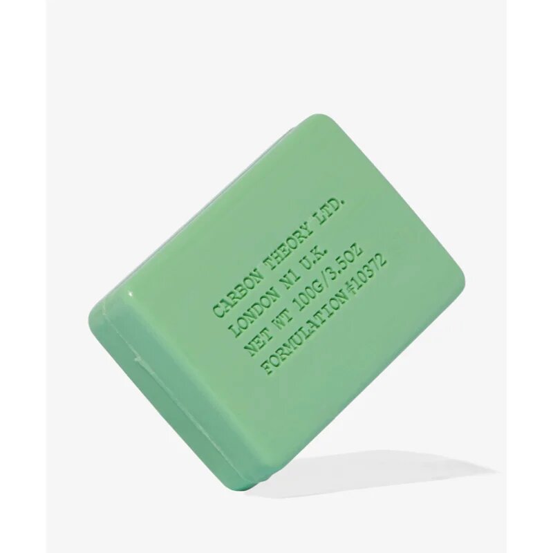 Carbon Theory Facial Cleansing Bar Superfood čistilno milo za obraz Green 100 g