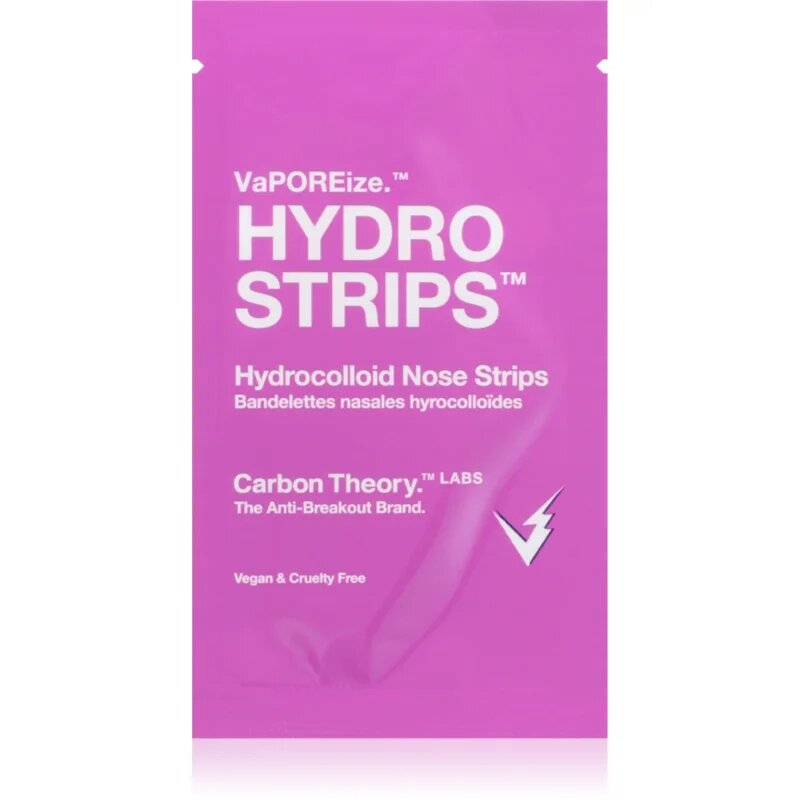 Carbon Theory Vaporeize Hydro Strips čistilni obliž za zamašene pore na nosu 8 kos
