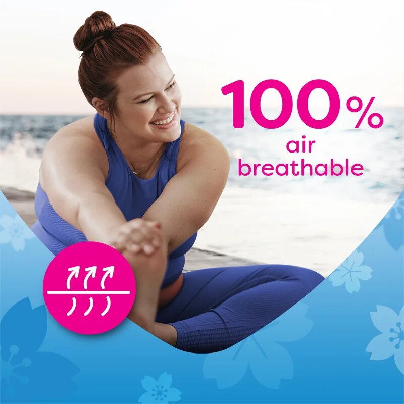 Carefree Cotton dnevni vložki 56 kos