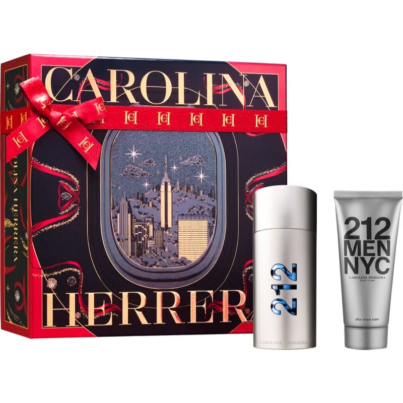 Carolina Herrera 212 NYC Men darilni set za moške