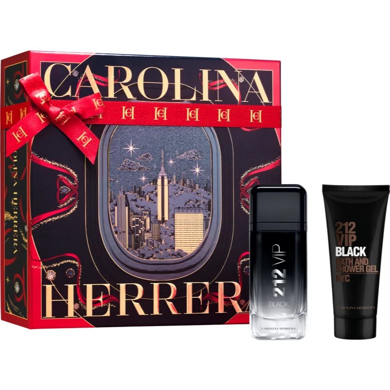 Carolina Herrera 212 VIP Black darilni set za moške