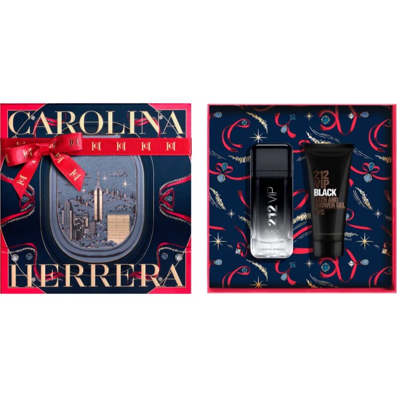 Carolina Herrera 212 VIP Black darilni set za moške