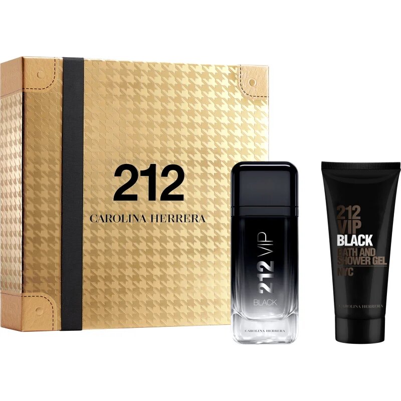 Carolina Herrera 212 VIP Black darilni set za moške 1 kos