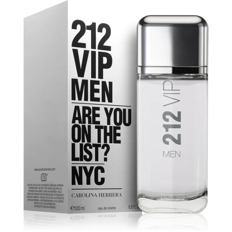 Carolina Herrera 212 VIP Men toaletna voda za moške 200 ml