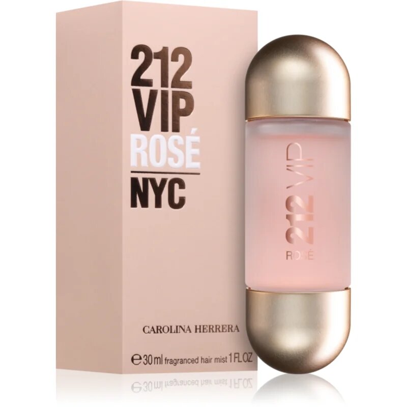 Carolina Herrera 212 VIP Rosé Hair Mist parfumske meglice za lase za ženske 30 ml