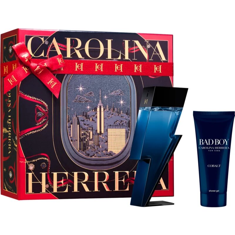 Carolina Herrera Bad Boy Cobalt darilni set za moške