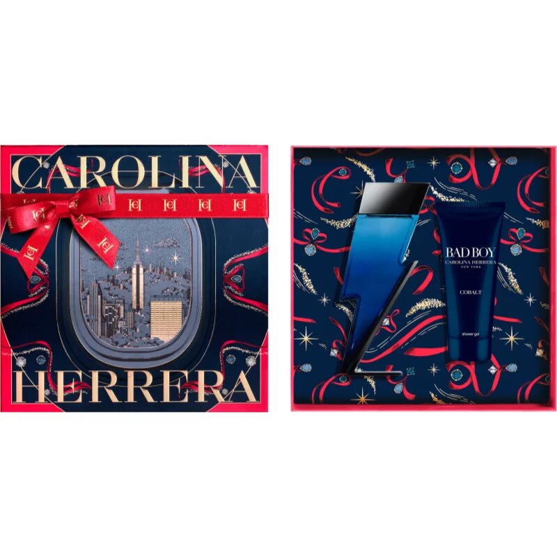 Carolina Herrera Bad Boy Cobalt darilni set za moške
