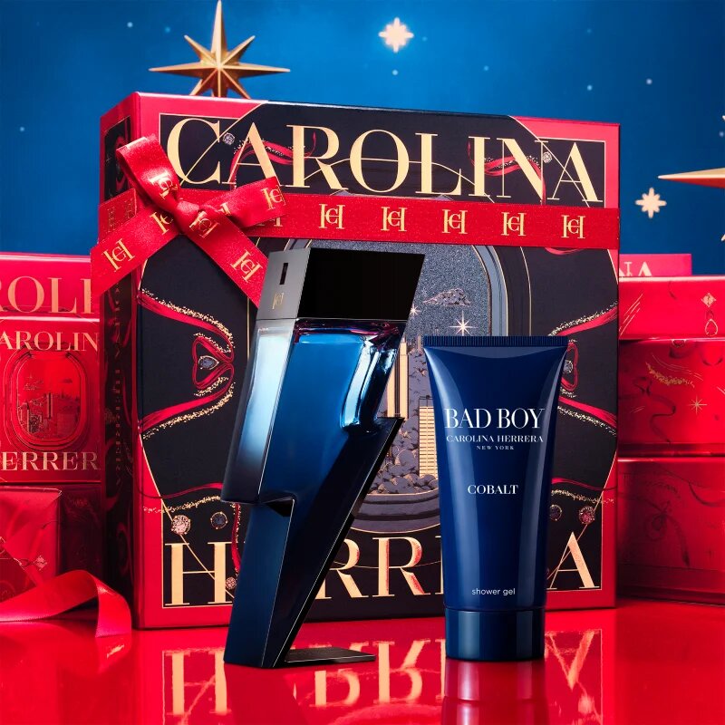 Carolina Herrera Bad Boy Cobalt darilni set za moške