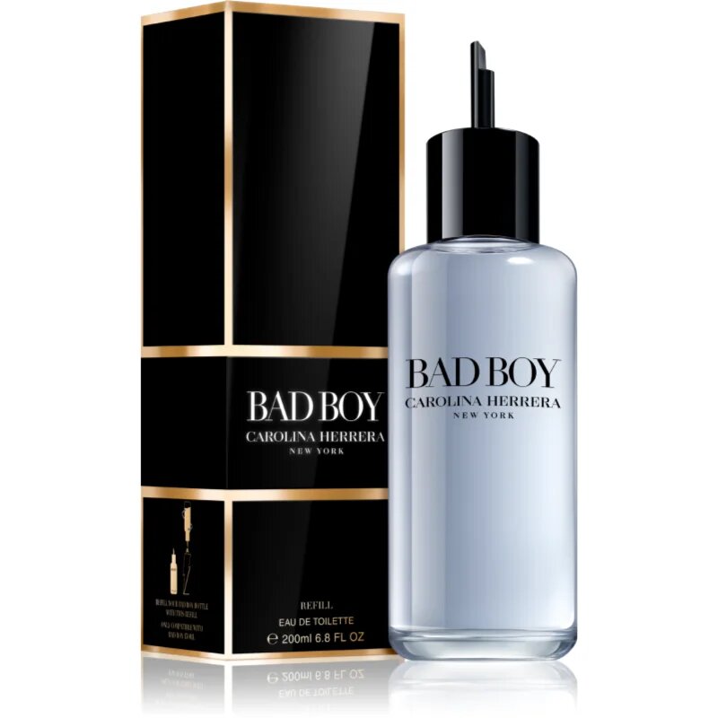 Carolina Herrera Bad Boy nadomestno polnilo za moške 200 ml