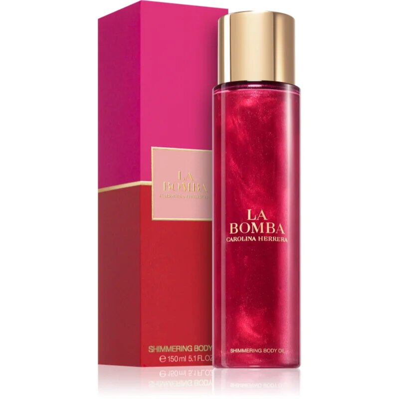 Carolina Herrera La Bomba bleščeče olje za telo za ženske 150 ml