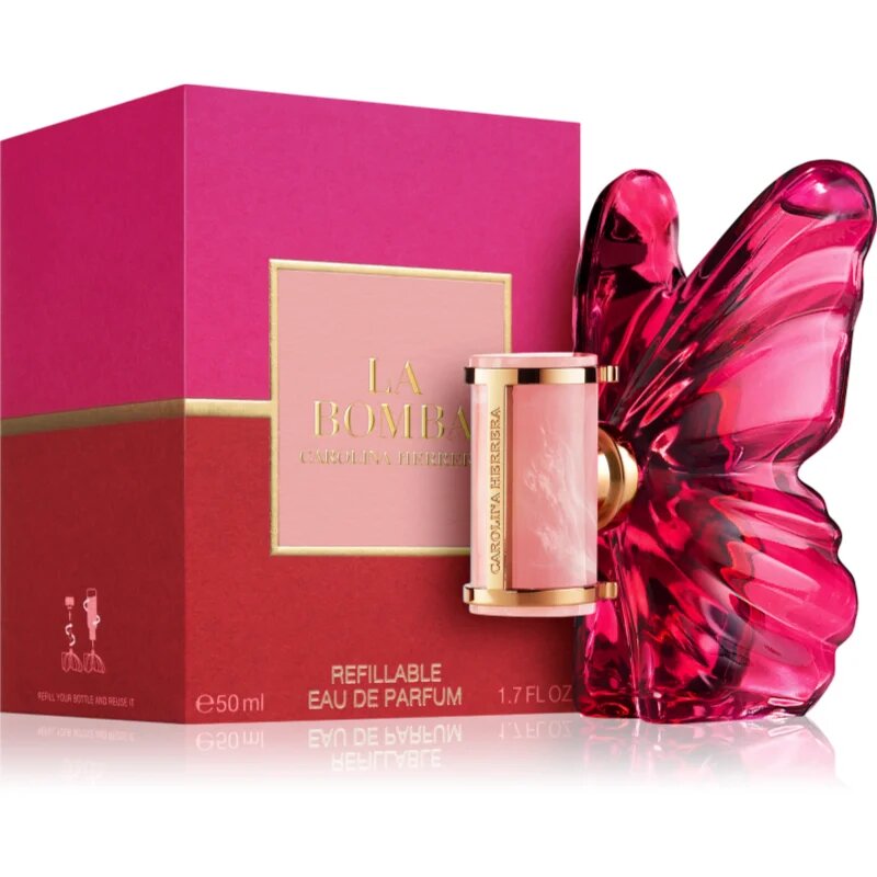 Carolina Herrera La Bomba parfumska voda polnilna za ženske 50 ml