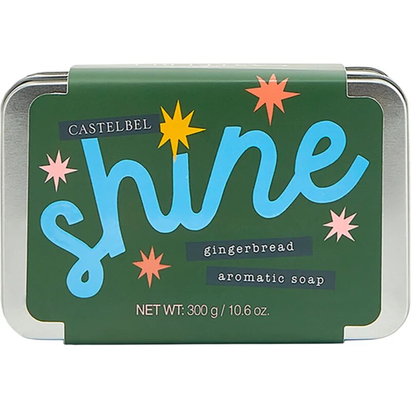 Castelbel Charming Soaps Gingerbread trdo milo v pločevinki 300 g