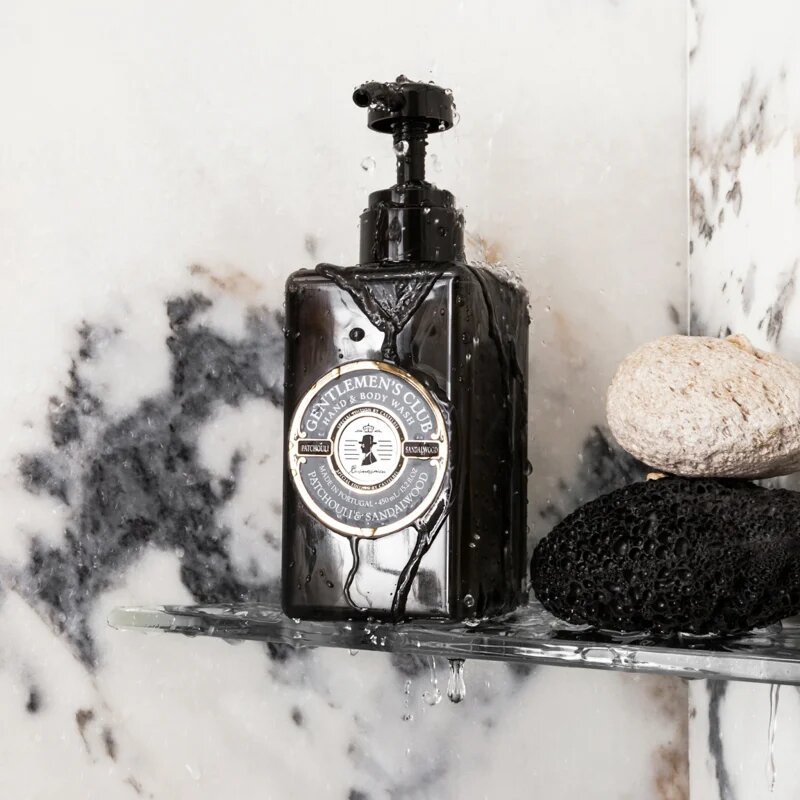 Castelbel Gentlemen's Club Patchouli & Sandalwood luksuzno tekoče milo za roke in telo 450 ml