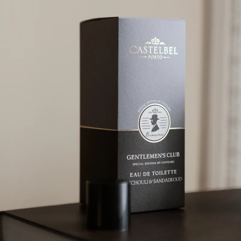 Castelbel Gentlemen's Club Patchouli & Sandalwood toaletna voda za moške 100 ml