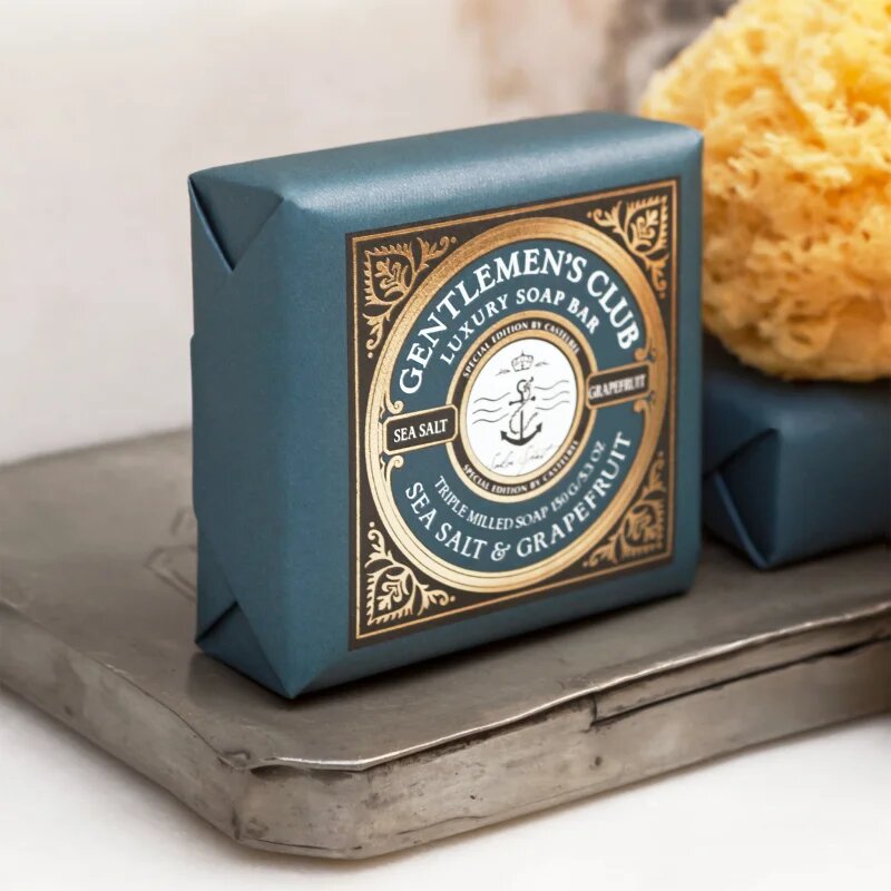 Castelbel Gentlemen's Club Sea Salt & Grapefruit luksuzno trdo milo 150 g