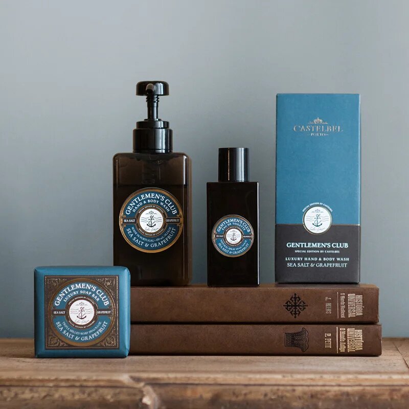 Castelbel Gentlemen's Club Sea Salt & Grapefruit toaletna voda za moške 100 ml