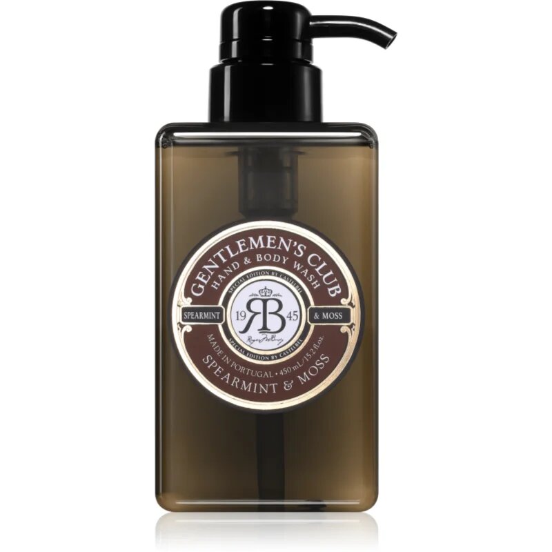 Castelbel Gentlemen's Club Spearmint & Moss luksuzno tekoče milo za roke in telo 450 ml