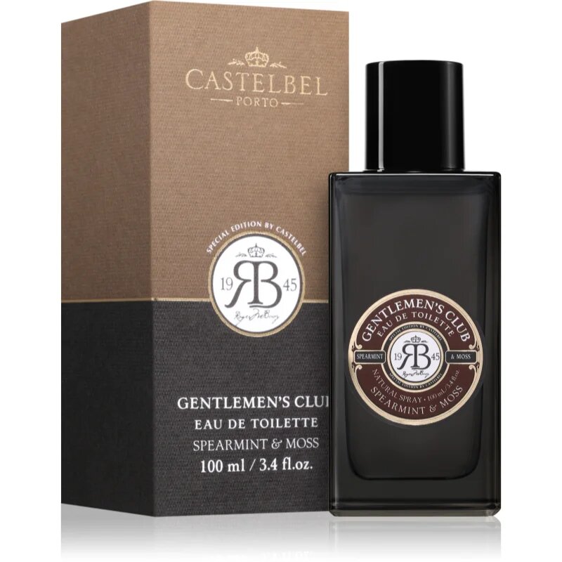 Castelbel Gentlemen's Club Spearmint & Moss toaletna voda za moške 100 ml
