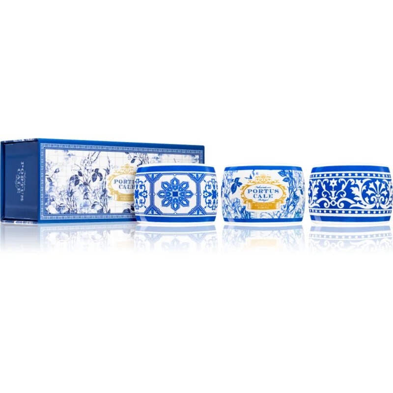Castelbel Portus Cale Gold & Blue darilni set 3x70 g