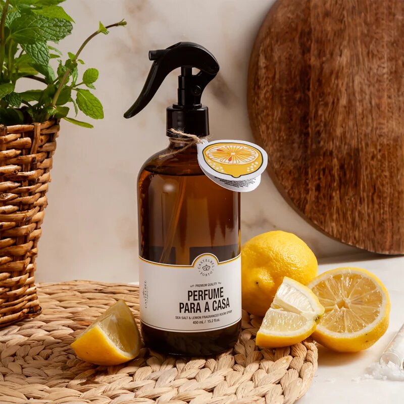 Castelbel Sardine Sea Salt & Lemon pršilo za dom 450 ml