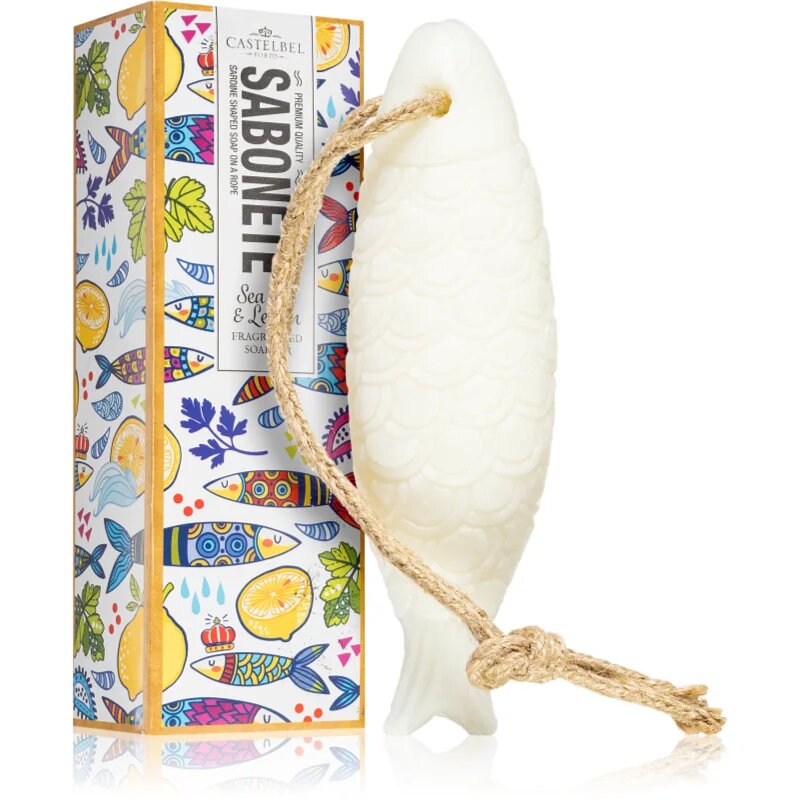 Castelbel Sardine Sea Salt & Lemon trdo milo 80 g
