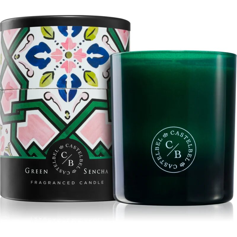 Castelbel Tile Green Sencha dišeča sveča 210 g