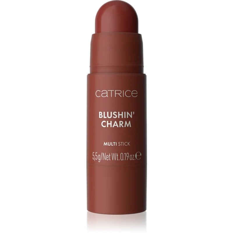 Catrice Blushin' Charm Multi Stick rdečilo z osvetljevalcem v paličici odtenek 060 Toasted Toffee 5.5 g