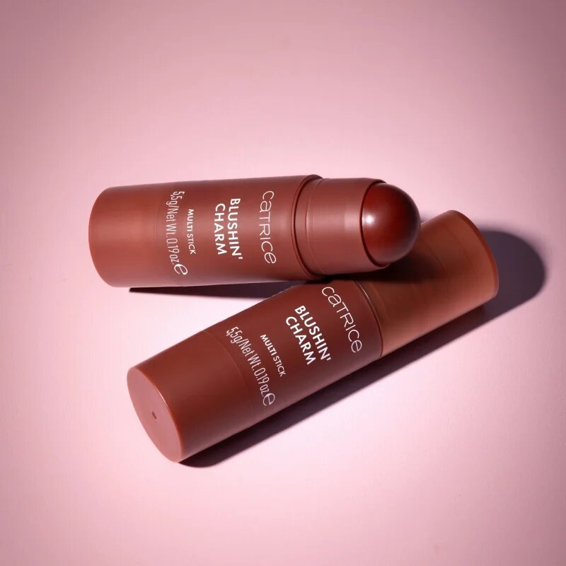 Catrice Blushin' Charm Multi Stick rdečilo z osvetljevalcem v paličici odtenek 060 Toasted Toffee 5.5 g