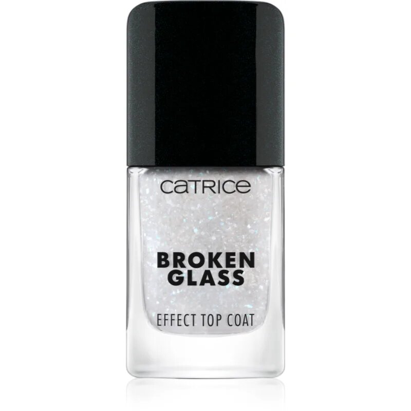 Catrice Broken Glass Effect Top Coat nadlak za nohte z bleščicami odtenek 050 Sparkling Reflection 10.5 ml