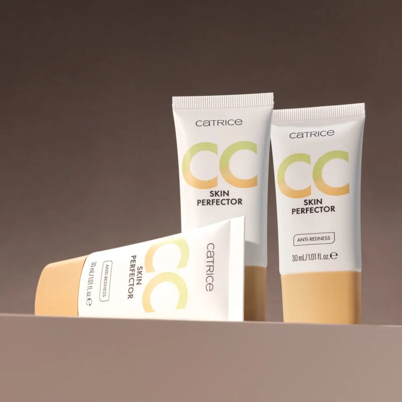 Catrice CC Skin Perfector CC krema proti rdečici na obrazu odtenek Green Shift Go! 30 ml