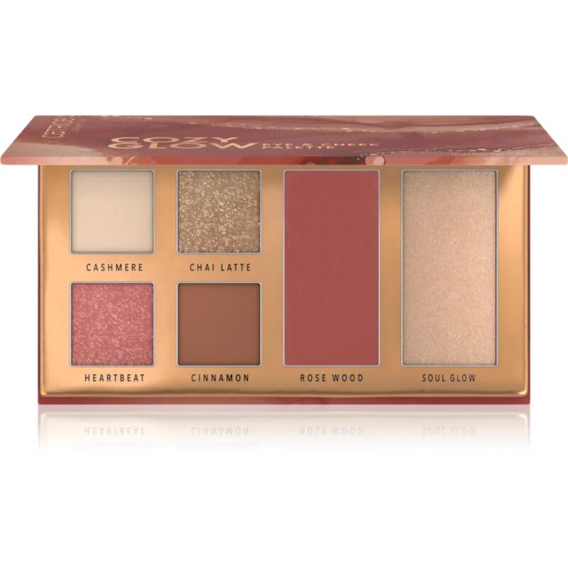Catrice Cozy Glow paleta za obraz in oči 10 g