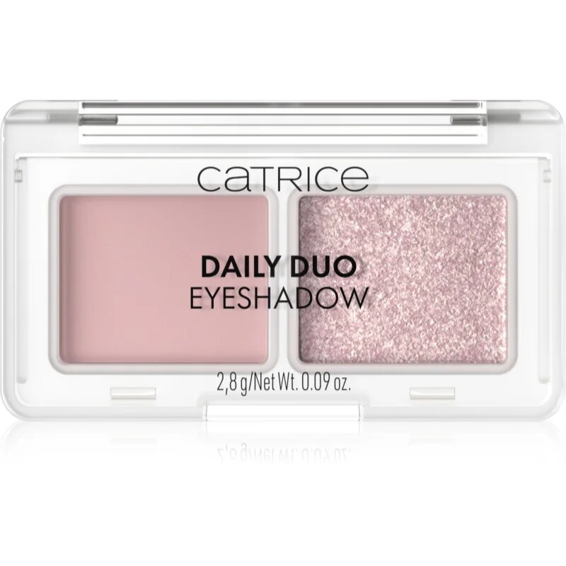 Catrice Daily Duo Eyeshadow duo senčila za oči odtenek 020 On The Go Rosé 2.8 g