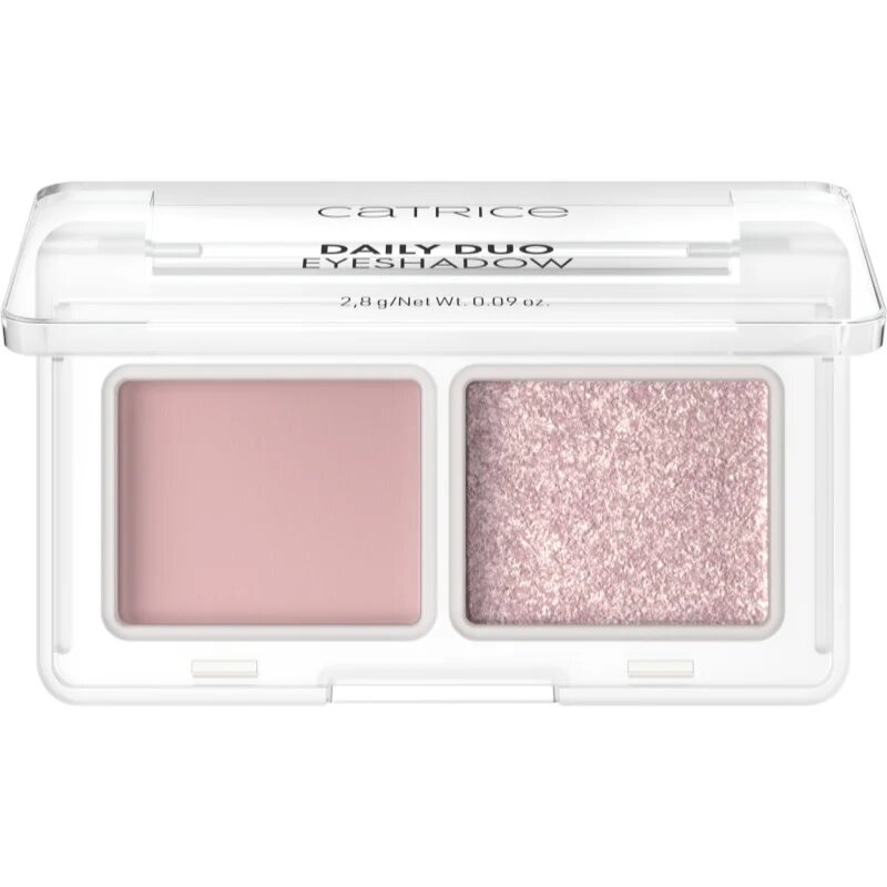 Catrice Daily Duo Eyeshadow duo senčila za oči odtenek 020 On The Go Rosé 2.8 g