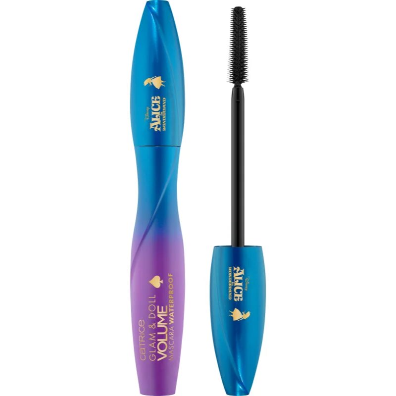 Catrice Disney Alice in Wonderland maskara za maksimalni volumen vodoodporna odtenek C01 Look For Wonderland 10 ml