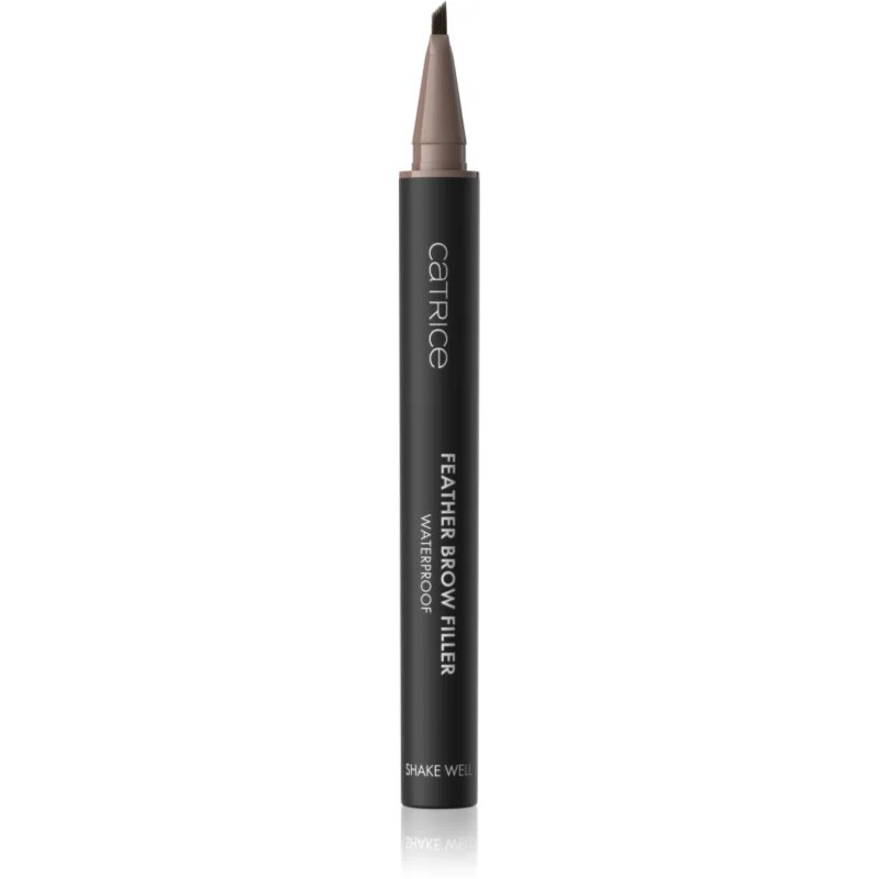 Catrice Feather Brow Filler vodoodporen svinčnik za obrvi odtenek 020 Medium Brown 0.5 ml