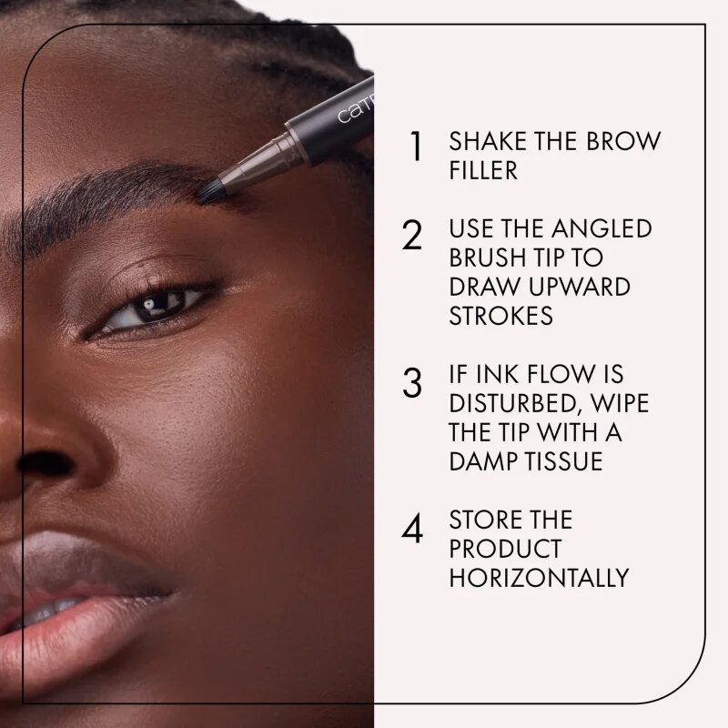 Catrice Feather Brow Filler vodoodporen svinčnik za obrvi odtenek 020 Medium Brown 0.5 ml