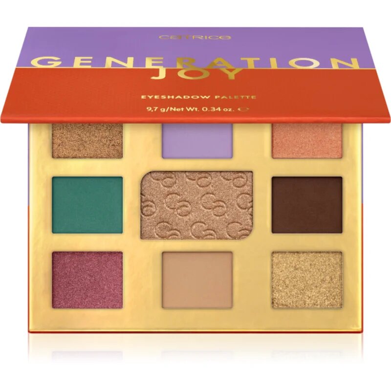 Catrice GENERATION JOY paleta senčil za oči odtenek C01 Show It Off 9.7 g