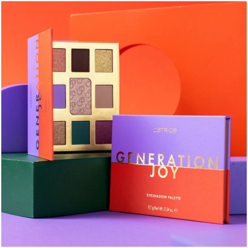 Catrice GENERATION JOY paleta senčil za oči odtenek C01 Show It Off 9.7 g