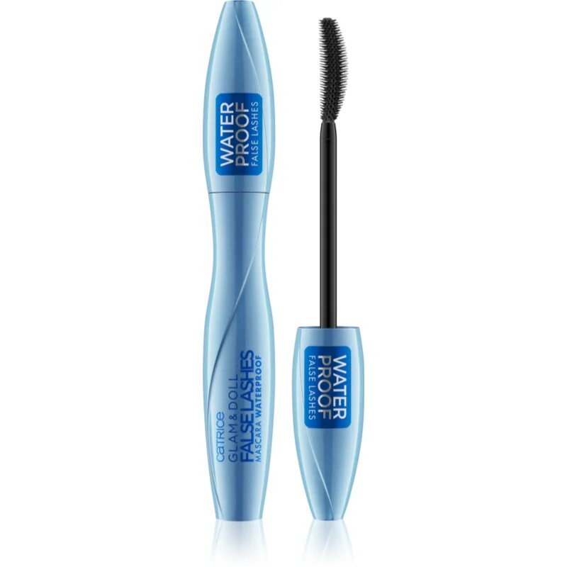 Catrice Glam & Doll False Lashes maskara z učinkom umetnih trepalnic vodoodporna odtenek 010 Black 10 ml