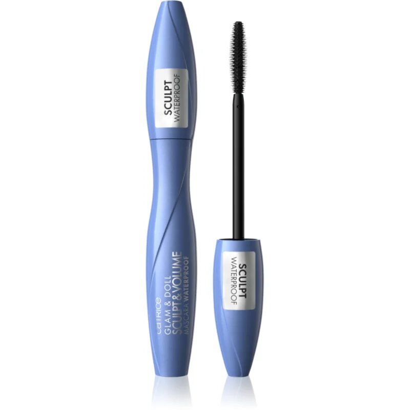 Catrice Glam & Doll Sculpt & Volume vodoodporna maskara za volumen in privihanje trepalnic črna 10 ml