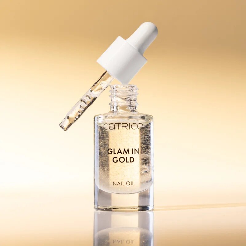 Catrice Glam In Gold Nail Oil hranljivo olje za nohte 8 ml
