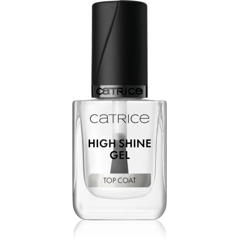 Catrice High Shine Gel Top Coat nadlak za popolno zaščito in intenziven sijaj 10.5 ml