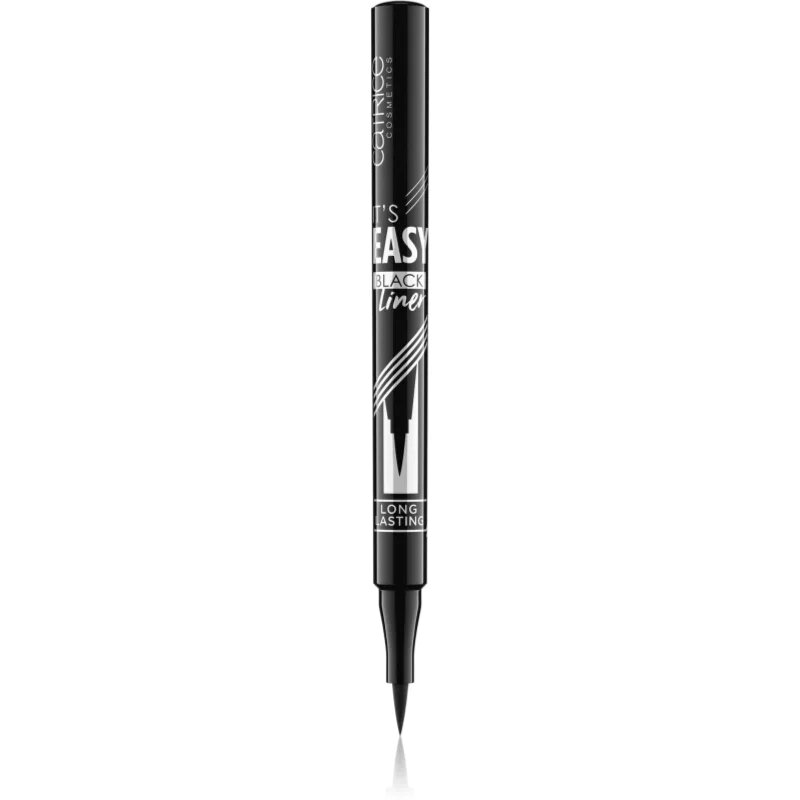Catrice It's Easy Black Liner tekoče črtalo za oči odtenek 010 BLACKEST BLACK 1 ml