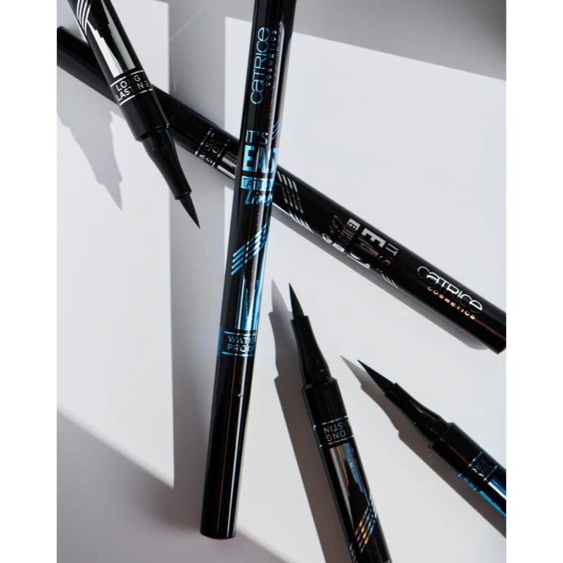 Catrice It's Easy Black Liner tekoče črtalo za oči odtenek 010 BLACKEST BLACK 1 ml