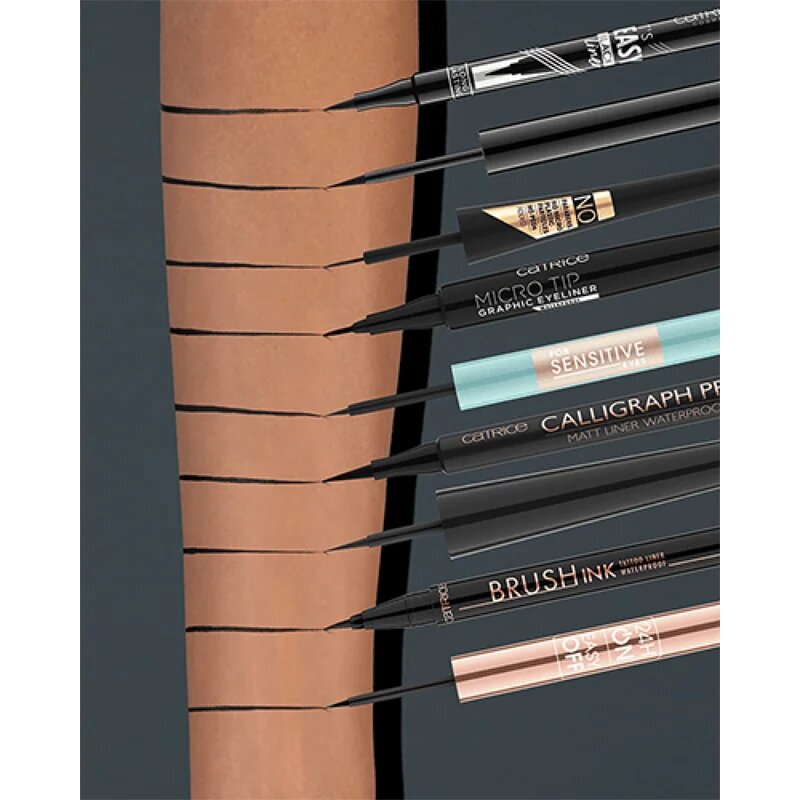Catrice It's Easy Black Liner tekoče črtalo za oči odtenek 010 BLACKEST BLACK 1 ml