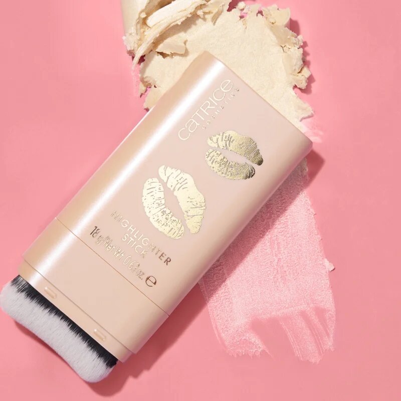 Catrice KISS & GLOW kremasti osvetljevalec v paličici odtenek C01 Aurora Glow 18 g