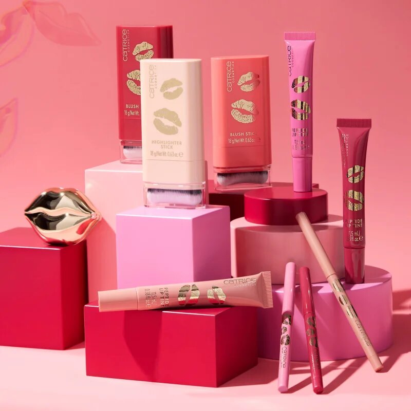 Catrice KISS & GLOW kremasti svinčnik za ustnice z učinkom povečanja odtenek C03 Kiss Alert 0.35 g